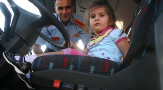 Minik Yürekler İtfaiyecileri Ziyaret Etti
