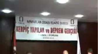 Elazığ - Prof.Dr. Görür: Doğu Anadolu Fayı 7'Den Büyük Deprem Üretebilir