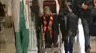 105 Yaşındaki Galatasaraylı Fatma Nine İstanbul'a Geldi