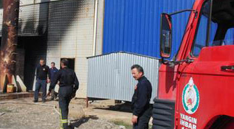 Demir Çelik Fabrikasında Yangın