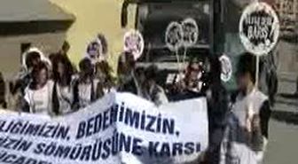 Hakkari'de, 'Kadına Şiddete Hayır' Yürüyüşü