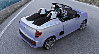 Fiat Uno Cabrio Konsepti, Fuarın Yıldızı Oldu!