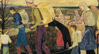 'Kadınların ve Göçün Ressamı' Kibele Sanat Galerisi'nde