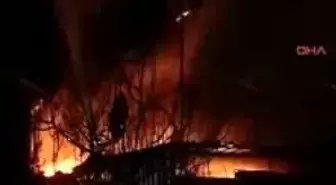 Kargo Şirketinde Korkutan Yangın