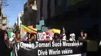 Tunus, Mısır Ve Ürdün Halkına Destek Yürüyüşü, Pkk Gösterisine Dönüştü
