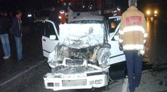 Bucak'da Trafik Kazası: 1 Ölü