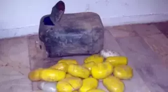 Başkale'de Esrar Operasyonu