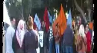 Antalya Halk Evleri Üyeleri YGS'yi Protesto Etmek İçin Yine Sokaktaydı