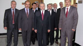 Müftülük Heyetinden Belediyeye Ziyaret