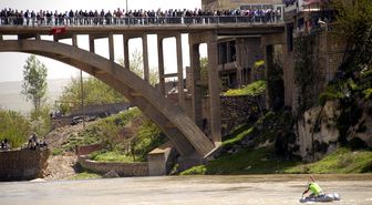 Hasankeyf'te Kelek Yarışı