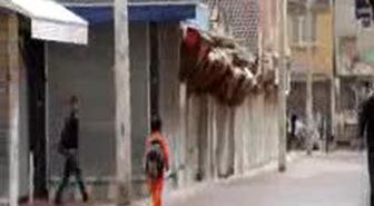 Nusaybin'de Kepenkler Kapalı