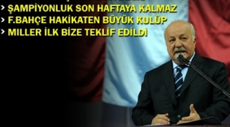 Sadri Şener'den Çarpıcı Açıklamalar