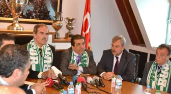 Ak Partililer Bursaspor’u Ziyaret Etti