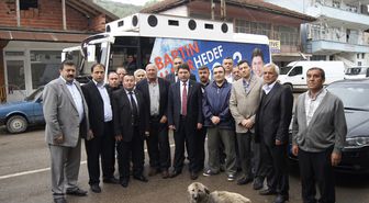Tunç, Avara’da Vatandaşlara Hitap Etti