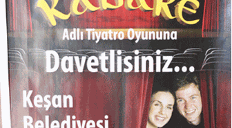 Keşan Belediyesi Tiyatro Topluluğunun İlk Gösterisi Bu Akşam