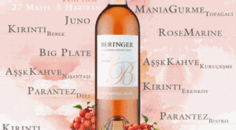 Pembe gözlüklerinizi takın; Beringer White Zinfandel Haftası başlıyor