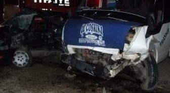 Karataş'ta Trafik Kazası; 1 Ölü 4 Yaralı