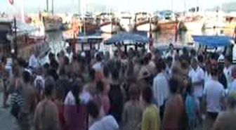 Kaş Yüzme Yarışı Sona Erdi
