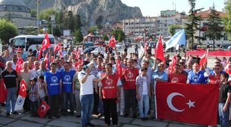Tokat'ta Terör Lanetlendi