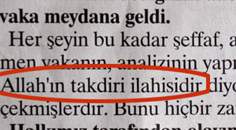 İshal Salgını İçin 'Takdir-i İlahi' Dedi