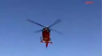 Antalya Ek Obez Hasta İki Ambulans Helikopterle Bolu'ya Nakledildi