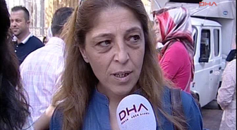 Okul Önünde Yıkım Protestosu