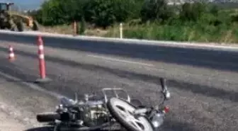 Tanker ile Motosiklet Çarpıştı: 1 Ölü, 1 Yaralı