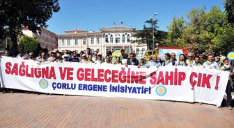 Ergene İçin Toplanan 10 Bin İmza, Valiliğe Teslim Edildi