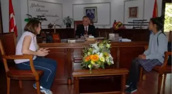 İsmet Paşa'lı Öğrencilerden Başkan Koçal'a Ziyaret