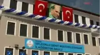 Şehit Üsteğmenin Adının Verildiği Okul Eşi ve Çocuklarının Katıldığı Törenle Açıldı