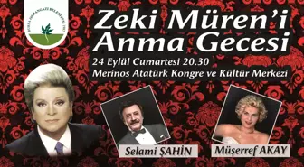 Osmangazi Belediyesi Zeki Müren'i Unutmuyor, Unutturmuyor