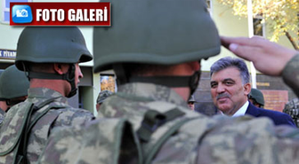 Gül'ün Sınır Ziyaretinden Görüntüler