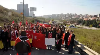 Asker Eşlerinin Terör Protestosu