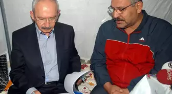 Açlık Grevindeki Başkana, Kılıçdaroğlu'ndan Destek Ziyareti