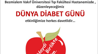 14 Kasım'da Haydi Diabeti Birlikte Yenelim