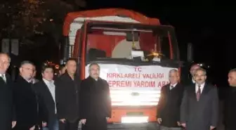 Depremzedelere Bir Kamyon Peynir Gönderildi