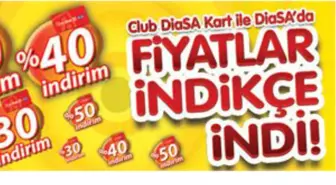 DiaSA'da Fiyatlar İndikçe İniyor