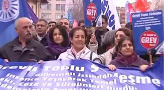 3kamu Çalışanları Eylemde, Gültan Kışanak Muhabir ve Sırrı Süreyya Önder Kameraman Oldu
