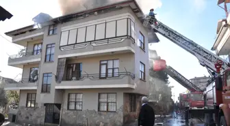 Alanya'da Korkutan Yangın