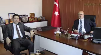 Kaymakam Karatekeli Dalaman Kaymakamını Ağırladı