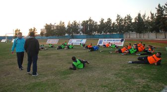 Didim Belediyespor Sahaya İndi