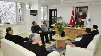 AK Parti İlçe Yönetiminden Başkan Oğul'a Ziyaret