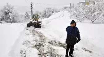 Zonguldak'ta 332 Köy Yolu Kardan Kapandı (3)