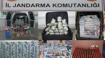 Jandarma 2011 Yılında 188 Kaçakçılık Olayını Ortaya Çıkardı