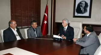 Şimşek'ten Aldırmaz'a Teşekkür Ziyareti