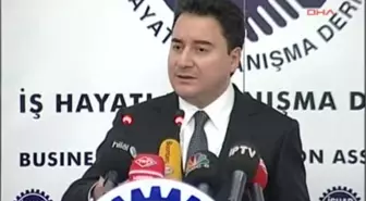 Bakan Babacan: Henüz Birinci Sınıf Demokrasiye Ulaşamadık