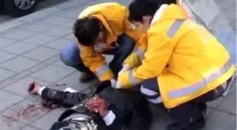 Kavgada Kendisini Yaralayan İş Arkadaşını Hastaneden Çıkınca Bıçakladı Tekirdağ'ın Çorlu İlçesi'nde...