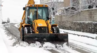 Üzümlü'de Karla Mücadele Çalışması