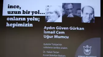 Aydın Güven Gürkan, İsmail Cem ve Uğur Mumcu Türkülerle Anıldı