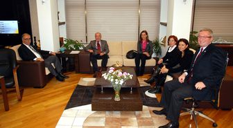 Spastik Özürlü Çocuklar Vakfı Yönetiminden Başkan Gökhan'a Ziyaret